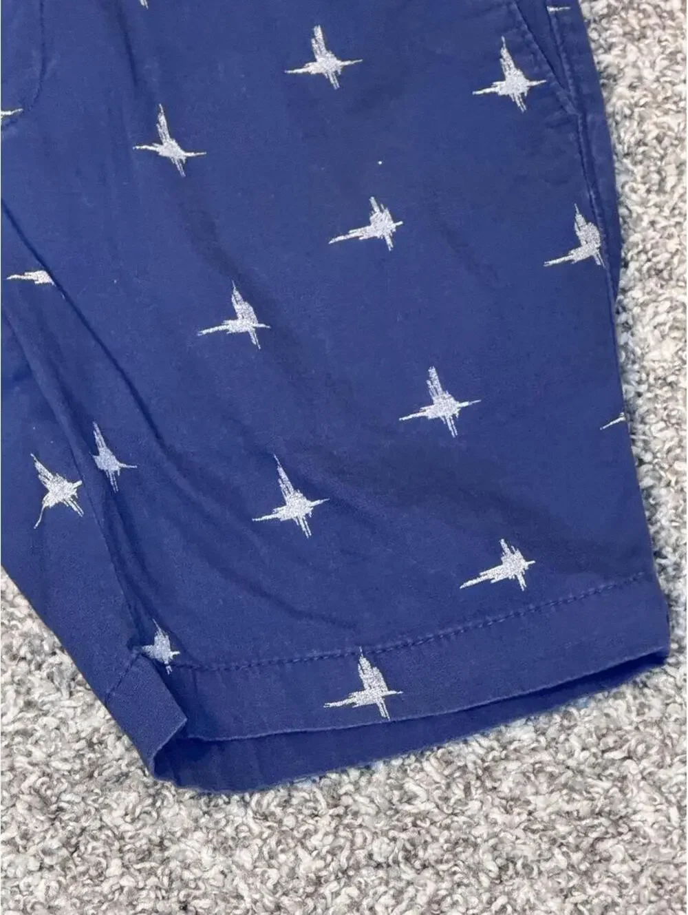 ✨ Banana Republic Navy Printed Chino Shorts | Size 29